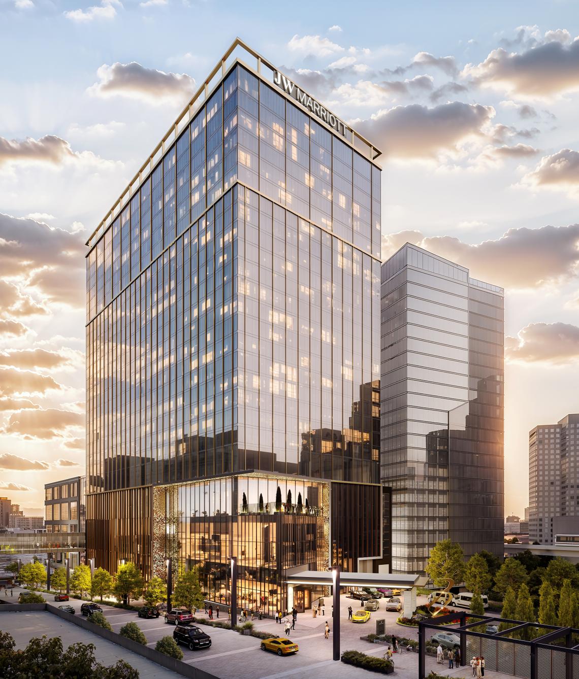 COMING IN 2027 : JW MARRIOTT DETROIT WATER SQUARE