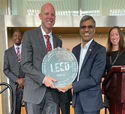 More Info for Sustainability in TCF Center takes the LEED