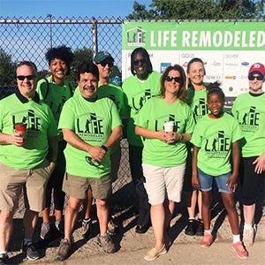 More Info for TCF Center volunteers pitch in at Life Remodeled Project