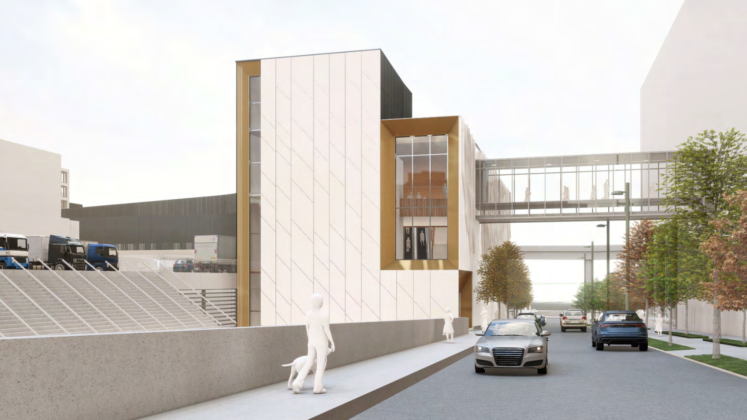 More Info for Detroit Rising: Skybridge Installation Marks Major Milestone at Huntington Place